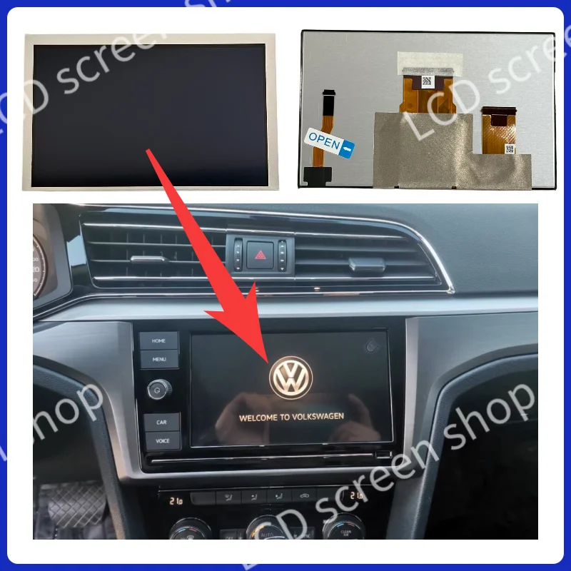 Brand-new, genuine 6.5-inch LM1696A01, GPM1696A00, LM1696A01-1D, LM1696A01-1B, EAT63954701 LCD display with touchscreen, compati