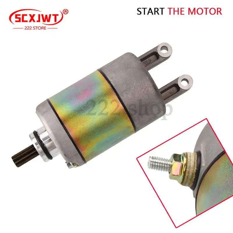 

Engine Start Motor 9 Teeth 300 Start Motor Motorcycle Motor Replacement Parts
