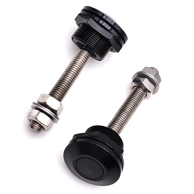 

Black Auto Button Forged Aluminium Hoop Pin Clamp Kit Quick Pin Valve Cover 100mm