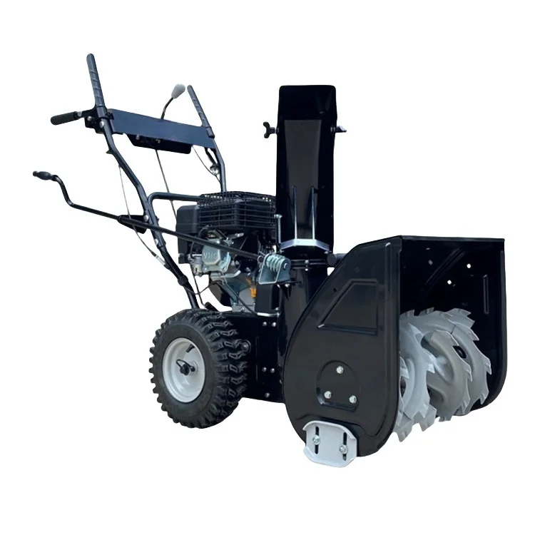 -Powered Small Snow Blower Hand--push Friction Disc Snow Dryer Floor Sweeper for Snow Remover