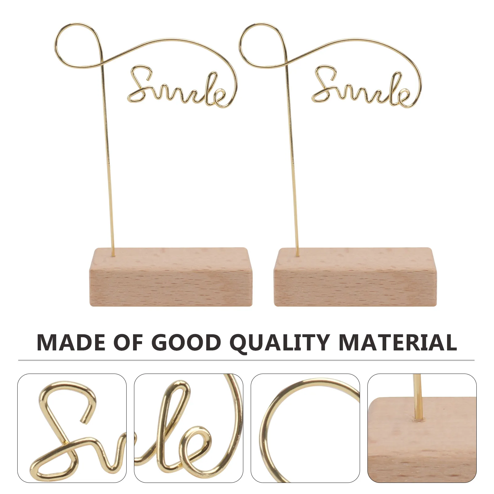 

2 Pcs Jewelry Rack Decorative Organizer For Double Home Display Hanging Stainless Steel
