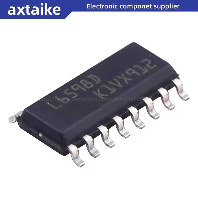 5PCS L6598D L6598D013TR L6598 SOIC-16 Power Management Specialized - PMIC High Volt Reson Cont