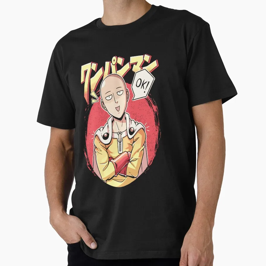 Hero Parody Single Hit Boy OK Gift T-shirt for Anime lover 1205 One Punch Man Manga Print Graphic Clothes All Size Tops S-6XL