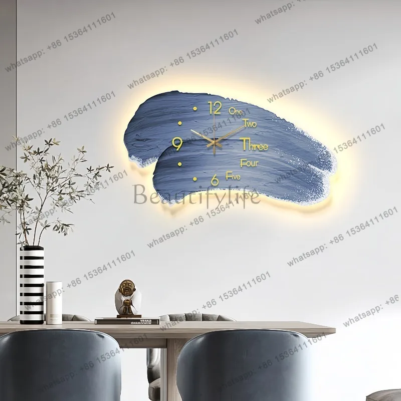 Best Sellers Living Room Aesthetic Wall Watch Fashion Xenomorph Peacock Interior Wall Clocks Digital Led Relogio De Parede Room