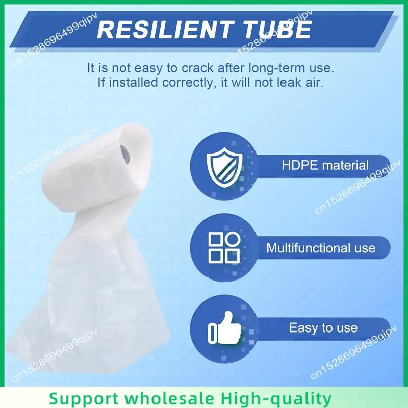 

ABSF A2UD Удлиненная труба кондиционера Гибкая выдувная сумка Направляющие воздуховодов 20 м/65,6 футов