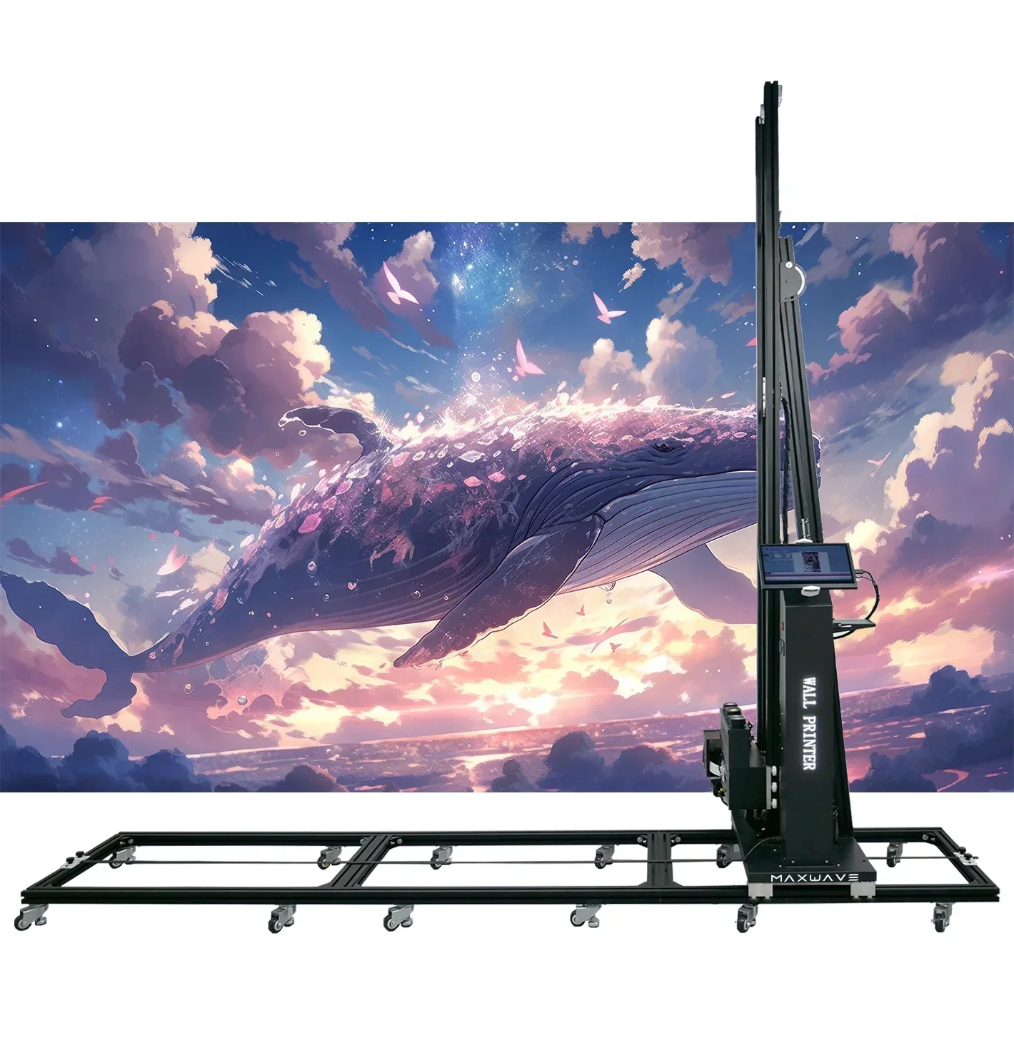 3D Vertical Wall Printer Machine, Mural Printing Machine, Indoor e Outdoor