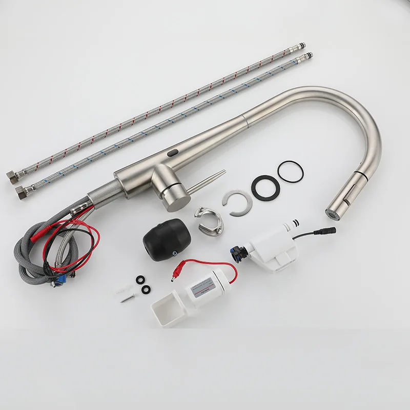 Stainless Steel AutoTouch Control Kitchen Faucets Smart Sensor Kitchen Mixer Touch Faucet for Kitchen Pull Out Sink Taps NL733