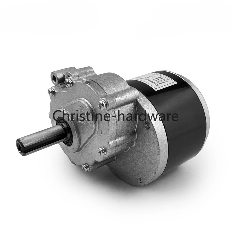 24V250W DC Brushed Electric Wheelchair Motor Low Speed 75/120rpm Secondary Reduction 44mm Long Shaft 0.64/0.98N.m for Electric W