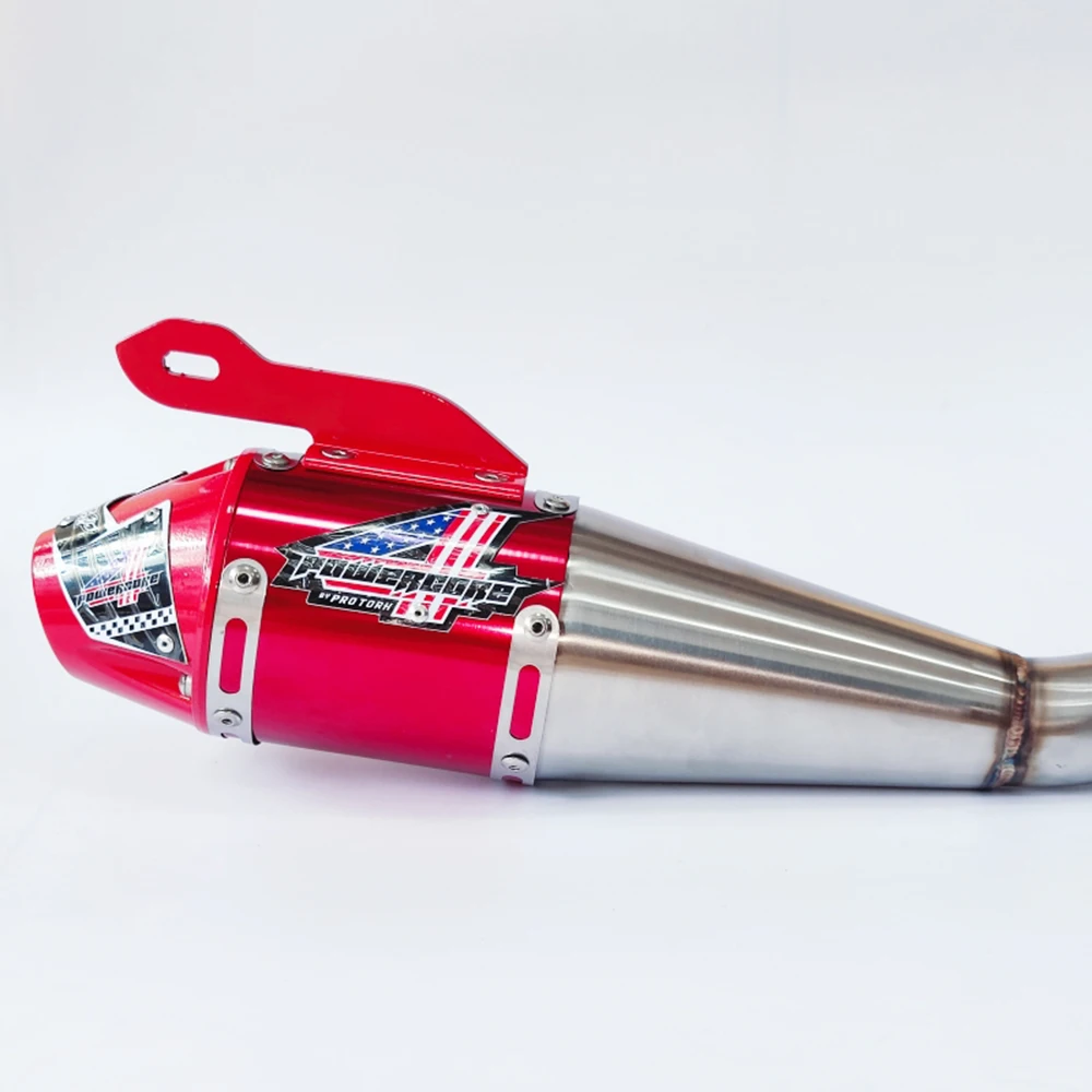 

Full Slip On Exhaust Muffler System Pipe Rally Motorcycle Accessories Complete Exhaust System For Crf250 Crf250r Exhaust Muffler