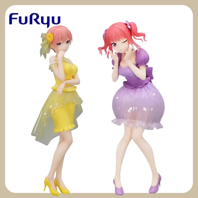 

100% Official Original Genuine FuRyu Trio-Try-iT Figure The Quintessential Quintuplets Nakano Ichika Nakano Nino Anime Model