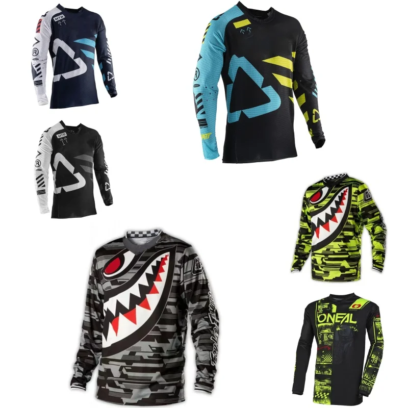 

Unisex Thin Cycling Jersey Long Sleeve Quick-Dry BMX ATV MTB Cycling T-shirt Mountain Bike Road Bicycle Motorcycle T-Shirt