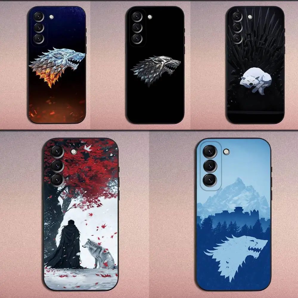 

Winter Coming S-Stark Phone Case For Samsung Galaxy A20,A21s,A22,A31,A32,A52,A53,A72,73,A80 Soft Black Cover