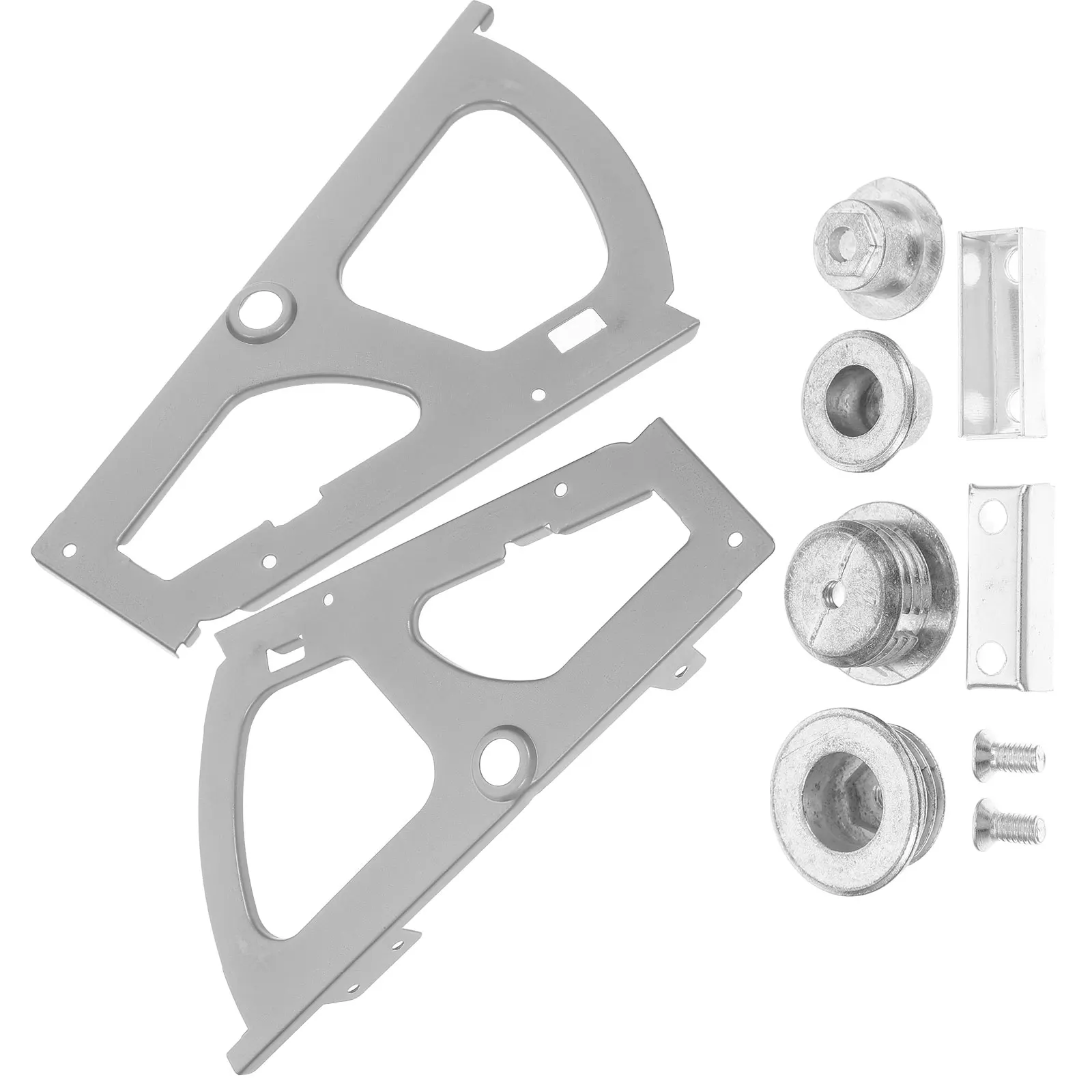 

2Pcs Stainless Steel Shoe Cabinet Hinges Strong Load Bearing Furniture Hinges Replacement for Drawer Flip Plate Mechanism