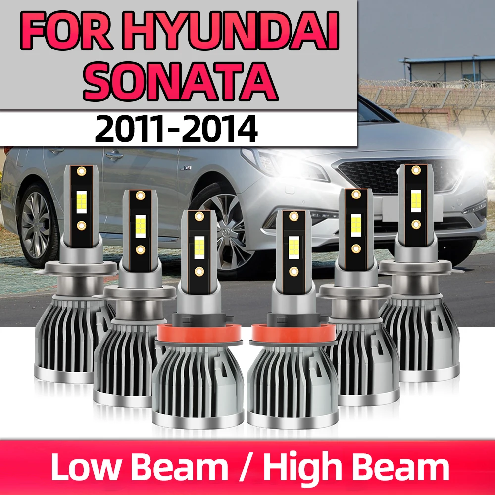 

TEENRAM H7 H7 LED Car Headlight Bulb 110W 6000K H11 Auto Fog Head Lamp 23000LM For Hyundai SONATA 2011 2012 2013 2014