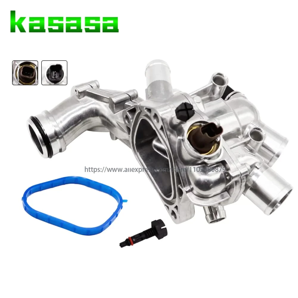 

11537534521 Upgrade Aluminum Thermostat Housing Assembly Auto Parts - For 2007-2013 Mini Cooper Countryman Paceman 1.6L