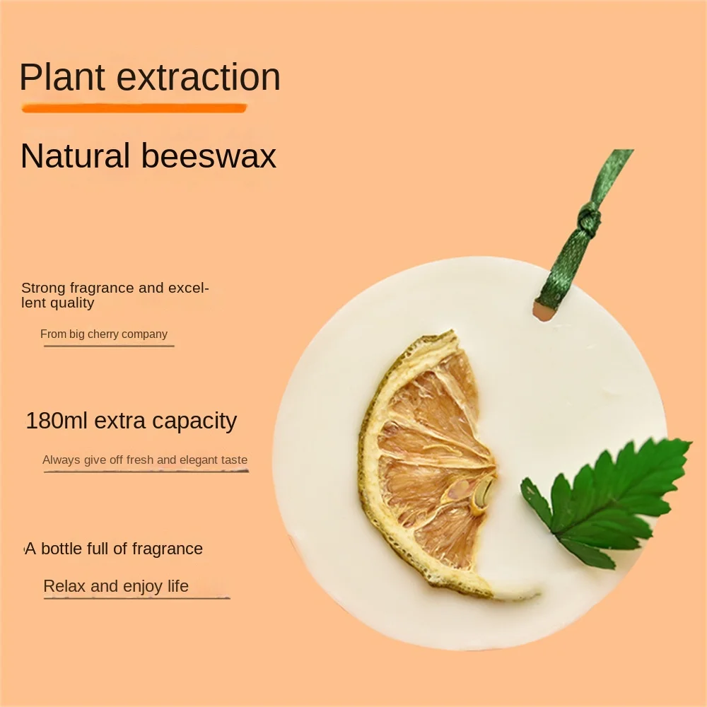 Fragrance Solid Wax Block Lasting Wardrobe Aromatherapy Wax Tablet 180ml Aromatherapy Wax Tablet Natural Plant Extracts Hangable