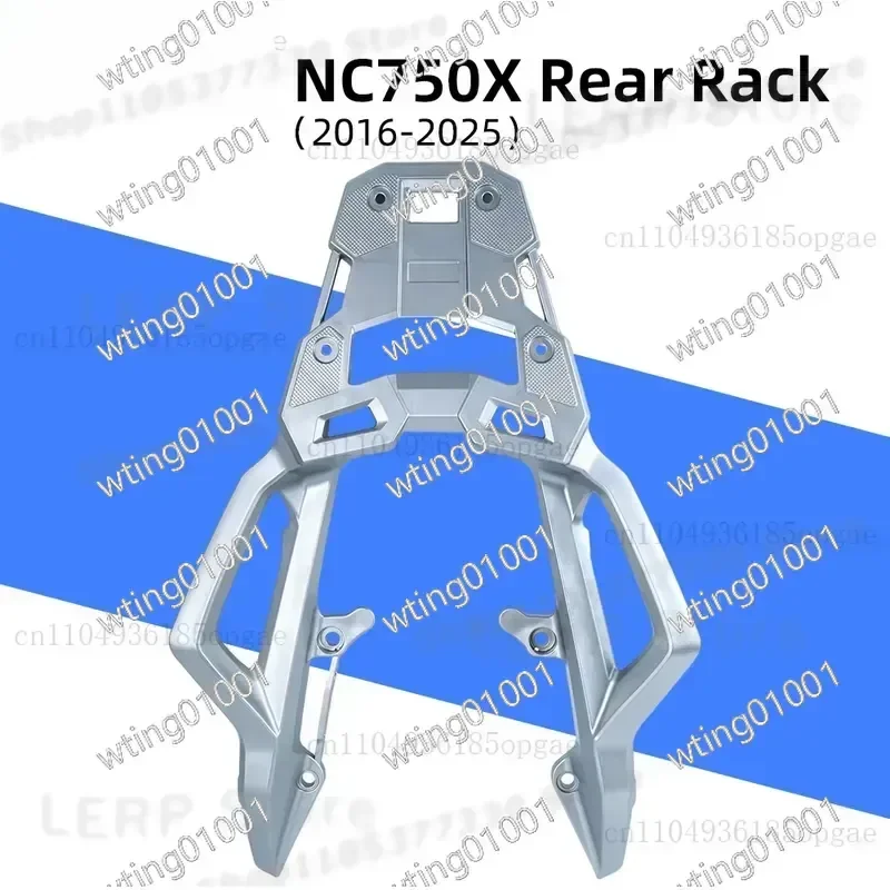 for NC750X Secure Anti Theft Rear Luggage Rack Shockproof Tail Box Mounting Bracket Heavy Duty Trunk Carrier Support Frame