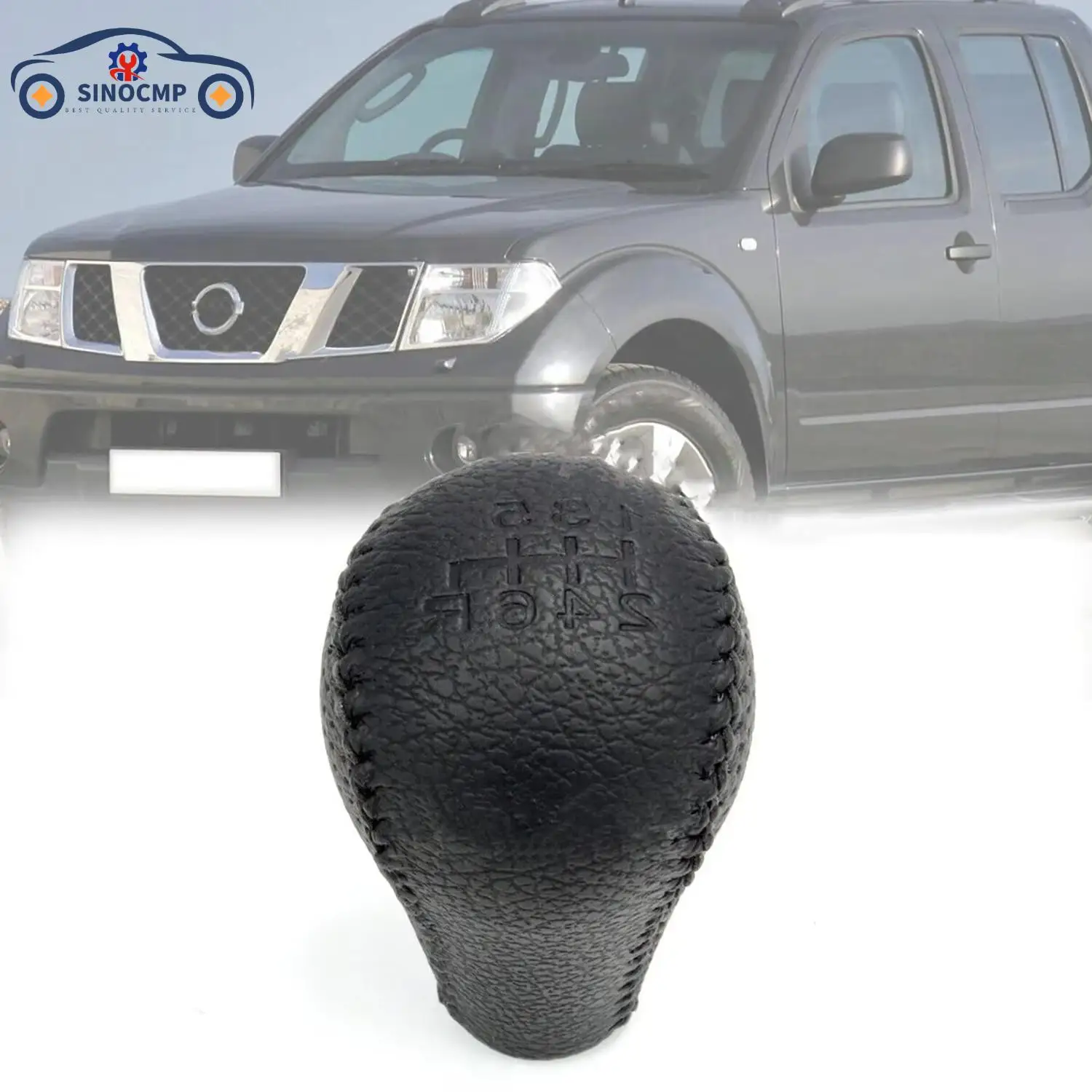 

32865-EB30B 32865EB30B 3286540U00 1PCS 6 Speed Car Gear Shift Knob For 2005-2015 Nissan Navara D40 Frontier Double Cab Car Parts