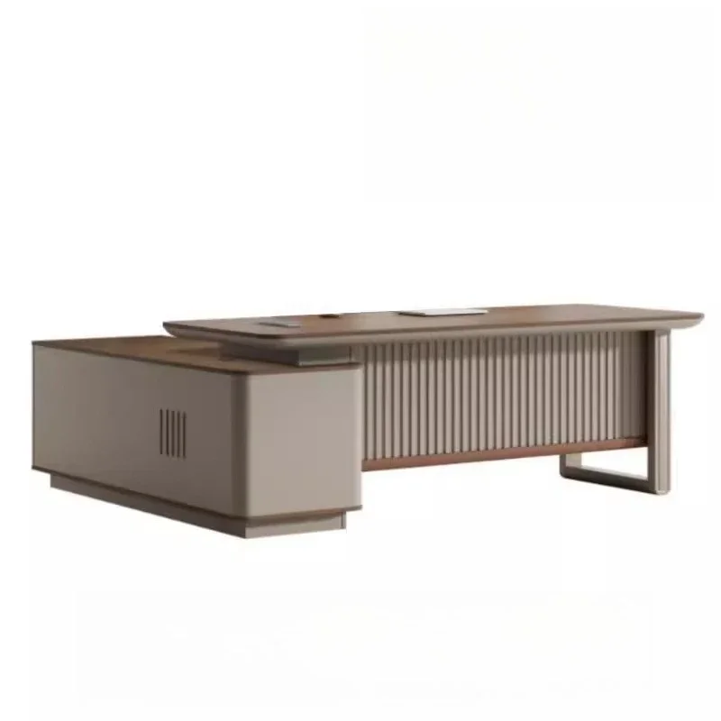

Desk Desk Furniture Combination President Chairperson Manager Office Storage Cabinet