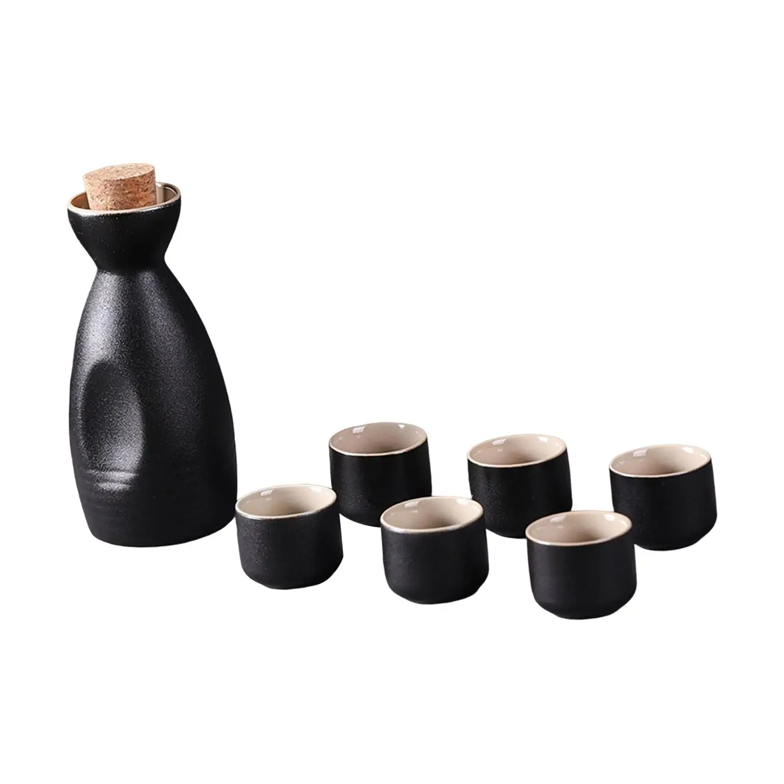 Sake Pot Cups Set Drinkware Creative Decoration for Kitchen