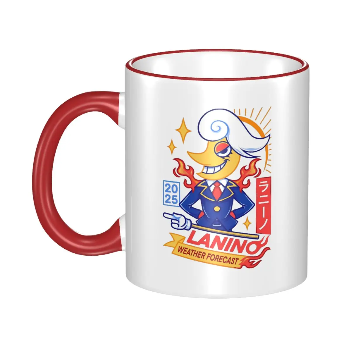 

Lanino Deltarune Gift Mugs for Kids Adult Kawaii Coffee Cup Healing Present for Office