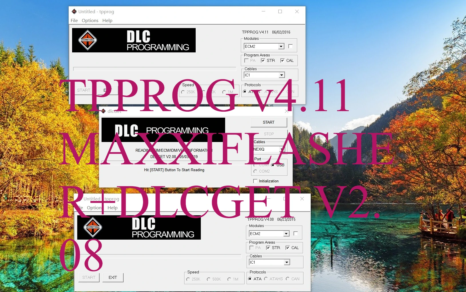 

AutoDVD International Navistar TPPROG v4.11 MAXXIFLASHER+DLCGET V2.08