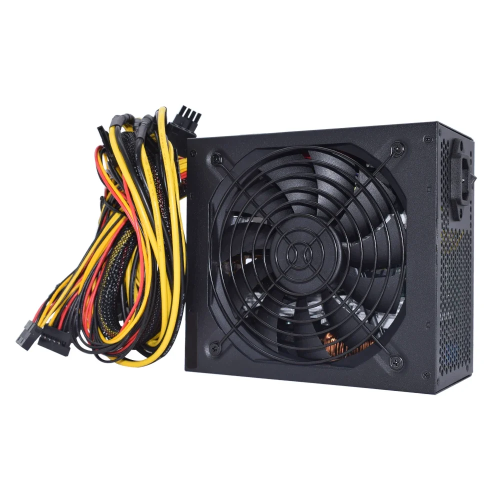 Imagem -04 - Bitcoin Mineração Psu Fonte de Alimentação do Computador Equipamento de Mineração Gpu Atx Etc Rvn Moeda 12v Pinos Fonte de Alimentação 2000w 2400w