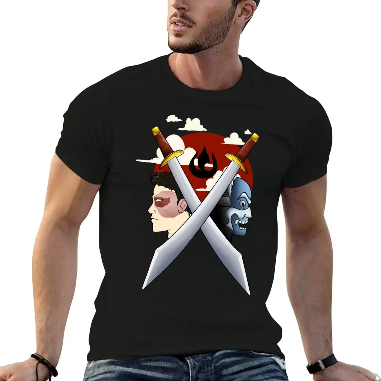 

The Duality of Zuko T-Shirt heavyweights shirts graphic T-shirts for men cotton