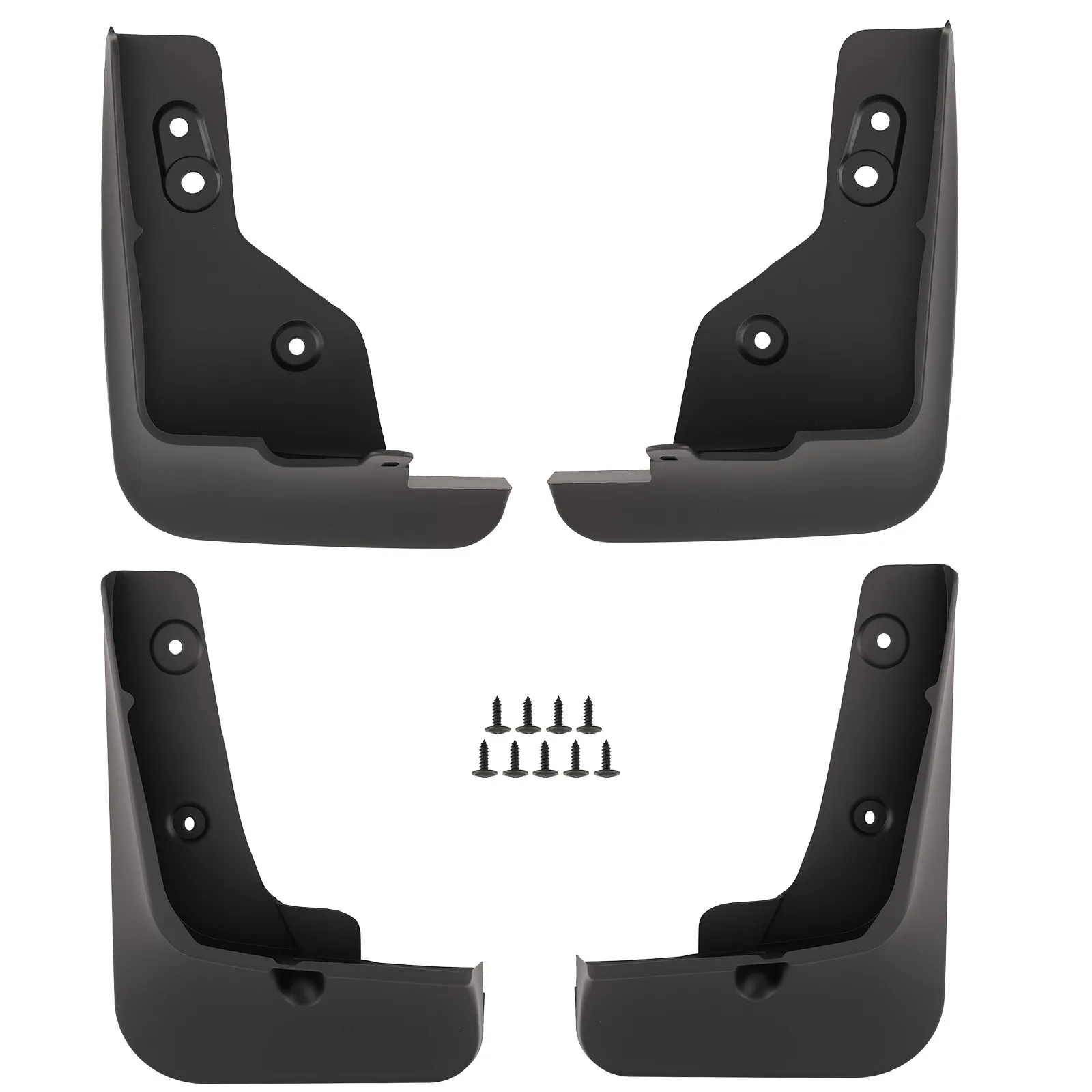 Mud Flaps Mudguards Fender Splash Guards Set for Mazda CX-5 2022-2025 Black