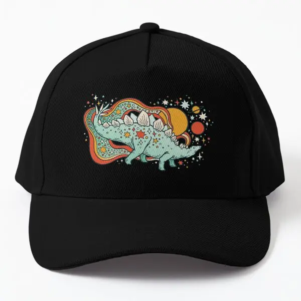 Star Stego Cosmic Dinosaur Art Retro  Baseball Cap Hat Casual Spring  Snapback Outdoor Bonnet  Sun Czapka Boys Summer Casquette