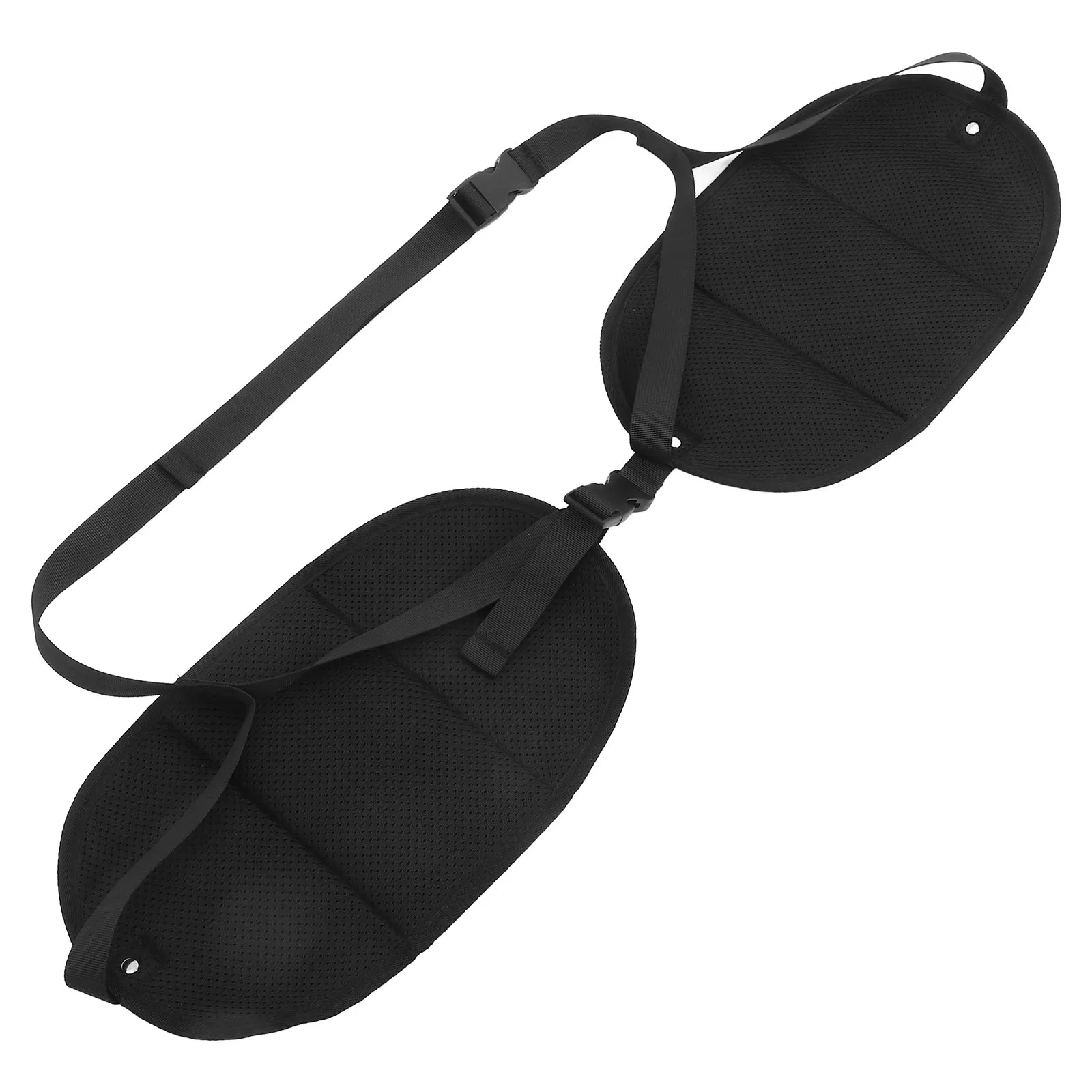 

Portable Foot Pads Flying Travel Hammock Floor Mat Feet Airplane Black Polyester Cushion Child Rest Ergonomic Design Long