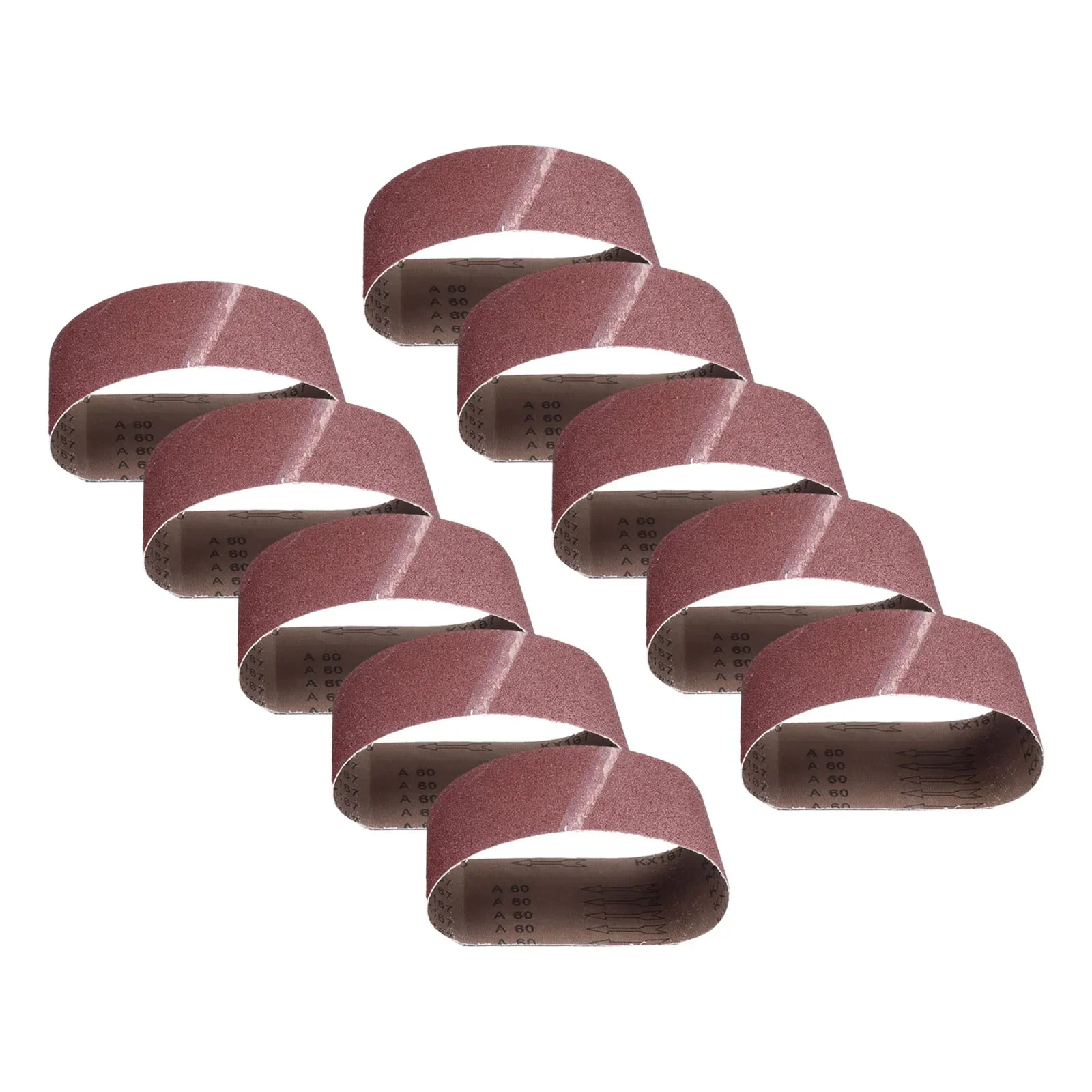 5pcs Sanding Belt Fine Grit Sandpaper Sander Abrasive 100*560mm 60Grit For Wood Metal Plastic Polishing Grinding Tools Parts