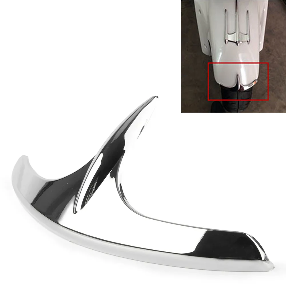 

Chrome Motorcycle Front Fender Decoration Cover Fit For Honda Goldwing GL 1800 GL1800 2001-2009 2010 2011 Fairing Accessories