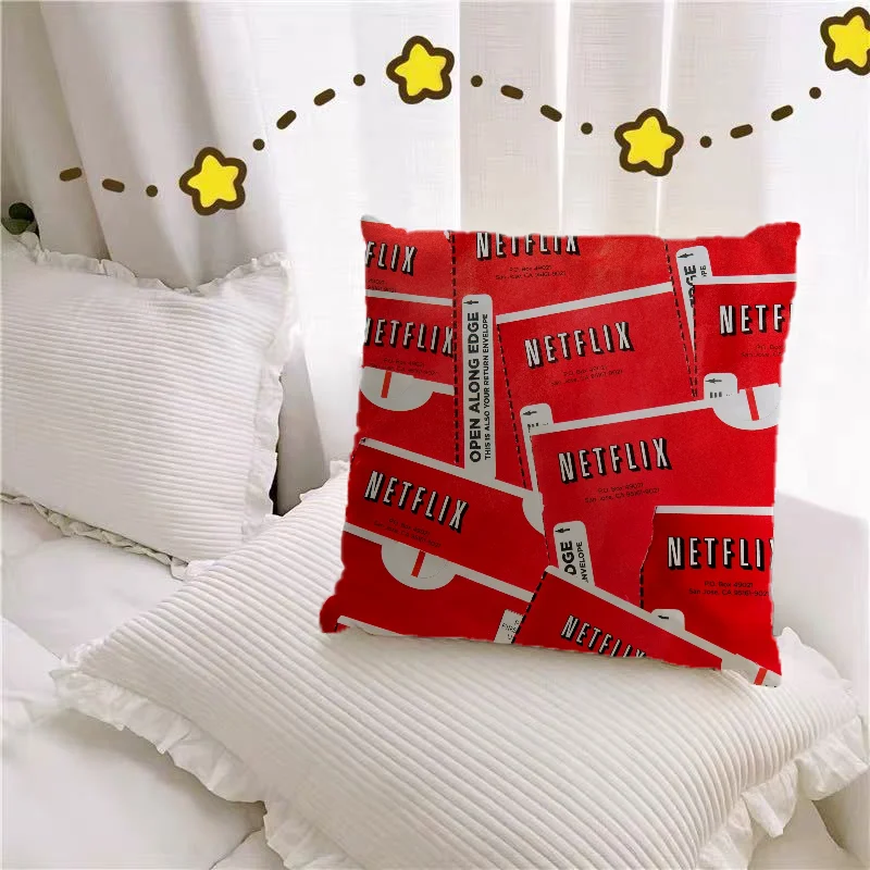 Pillow Cover Pillowcase Cushion Cover Netflix Decorative Cushions for Sofa Pillows Covers Car Decoration Pilow Cases Hyunjin