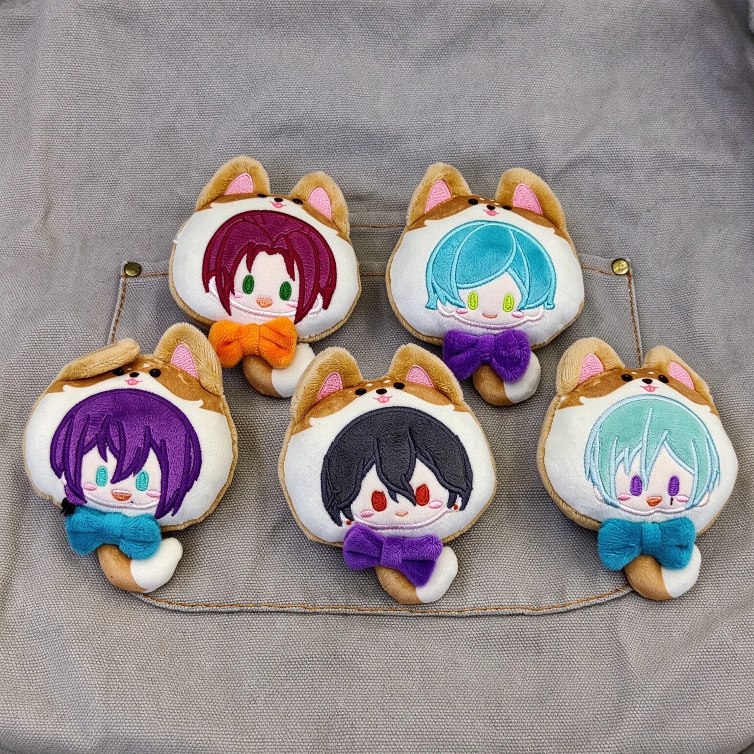 Genuine Ensemble Stars Plush Toy Cute Aoi Hinata Tenshouin Eichi Figure 10cm Plush Brooch Fans Collection Birthday Gifts