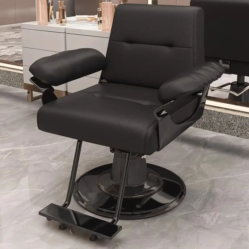 

Minimalist Beauty Hair Salon Exclusive Barber Chair Comfortable Salon Chair Footrest Silla De Corte De Pelo Salon Furniture