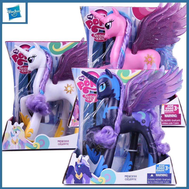

hasbro Original My Little Pony Princess Luna Princess of the Sun Action Figure Toys For Boys Girls Gift Collectible Ornaments