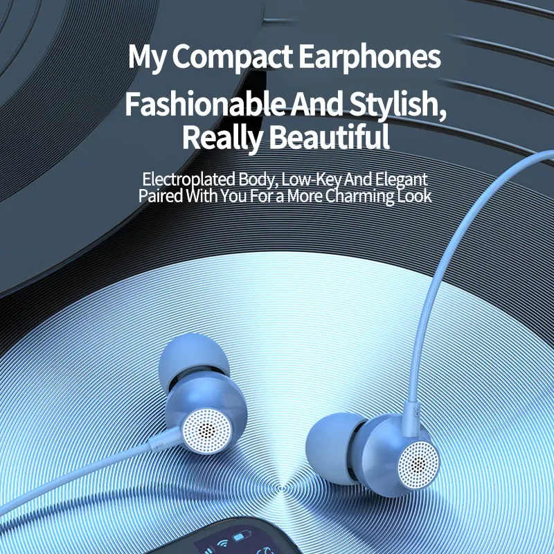 Original Earphones With Built-In Microphone 3.5mm Jack HD In-Ear System Wired Headset Capsule Earbuds For Xiaomi Huawei Samsung