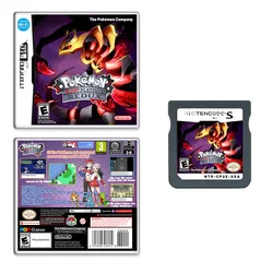 Scheda di gioco NDS pokemon Blood Platinum Ultimate Edition versione usa in scatola nuovo lavoro inglese