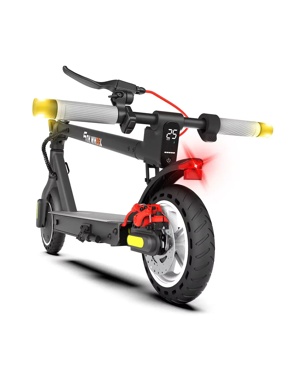 Patinete eléctrico 5TH WHEEL V30P, 350W, velocidad máxima de 25 km/h, autonomía de 35 km, neumáticos de 8,5" resistentes a pinchazos