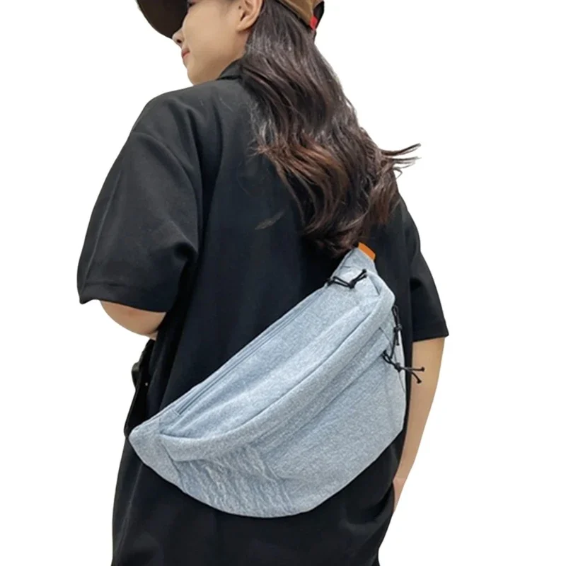 Fashion Jeans Belt Bag Large Capacity Denims Shoulder Chest Pack Outdoor Sports Crossbody Bag Sling Purse for Women Wholesale