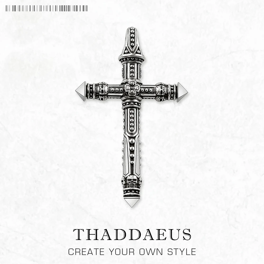 

Женский и мужской винтажный кулон с черепом, из серебра 925 пробы