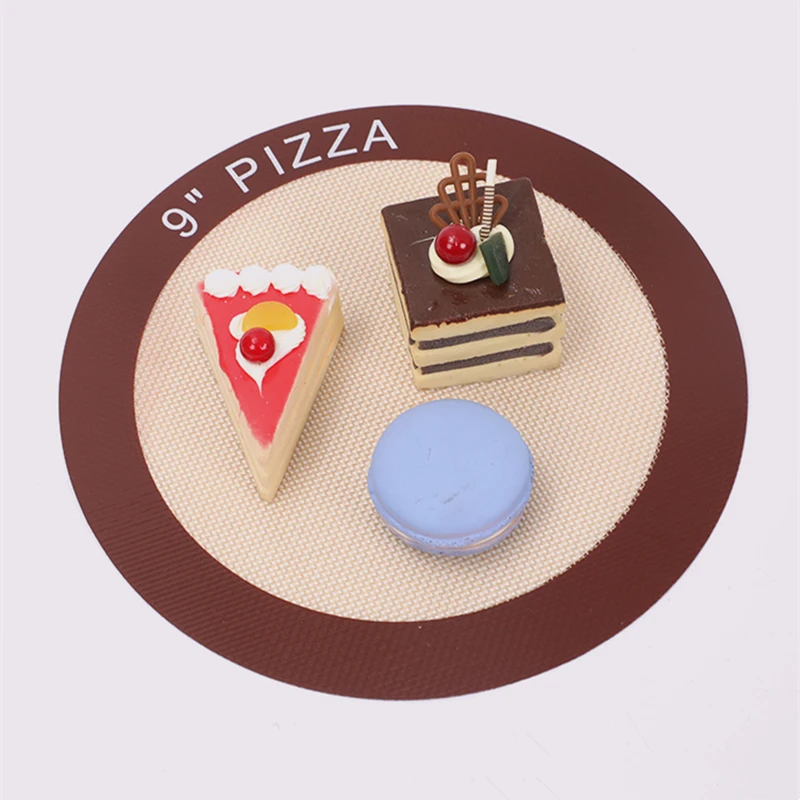 Red Silicone Kneading Pad Non-slip Dough Rolling Mat Biscuit Bread Pizza Bakeware Non-stick Cake Stand Oven Pastry Baking Liner