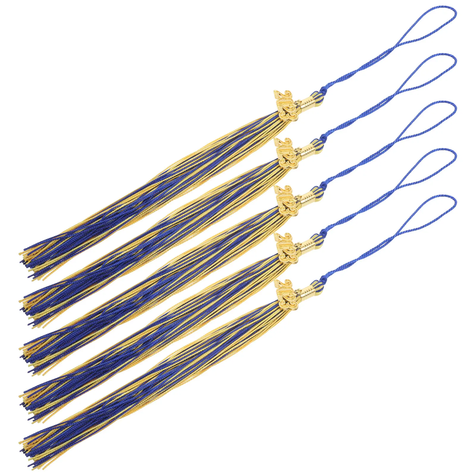 

5pcs 2023 Graduation Tassels Doctor Cap Decorations Handmade Accessories Cap Tassels Graduation Ceremony Fringe Academic Hat