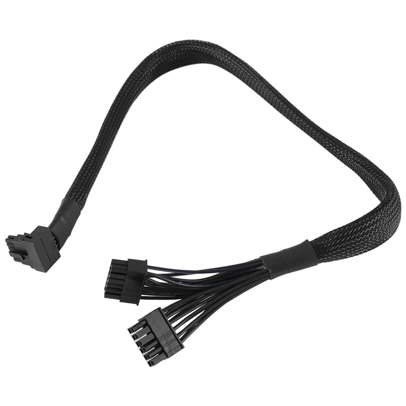 12VHPWR Modular 2X12-Pin to 16 Pin 12-Pin Male PCI-E 5.0 12VHPWR RTX 4090 for Be Quiet PSU 600W ATX 3.0 12+4PIN,2X12PLA