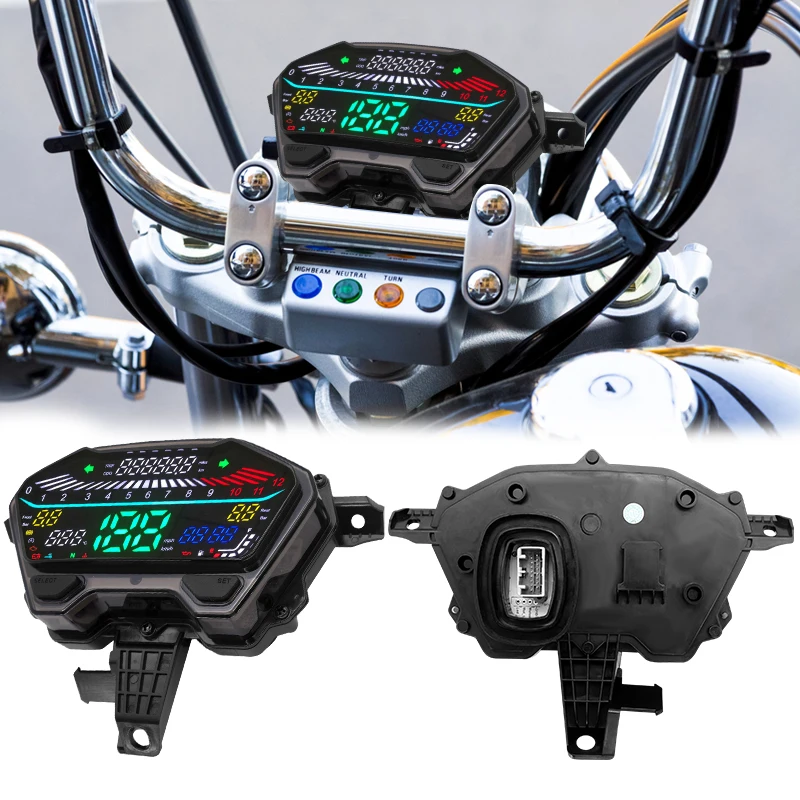 Suitable for motorcycle digital instrument waterproof code meter motorcycle tachometer adapter model Vario