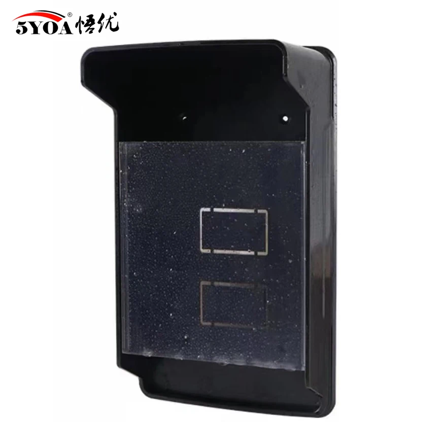 Rainproof Cover Access Control Keypad Waterproof Case Plastic Rain Protector Protection Doorbell Button Card Reader Sun Shell