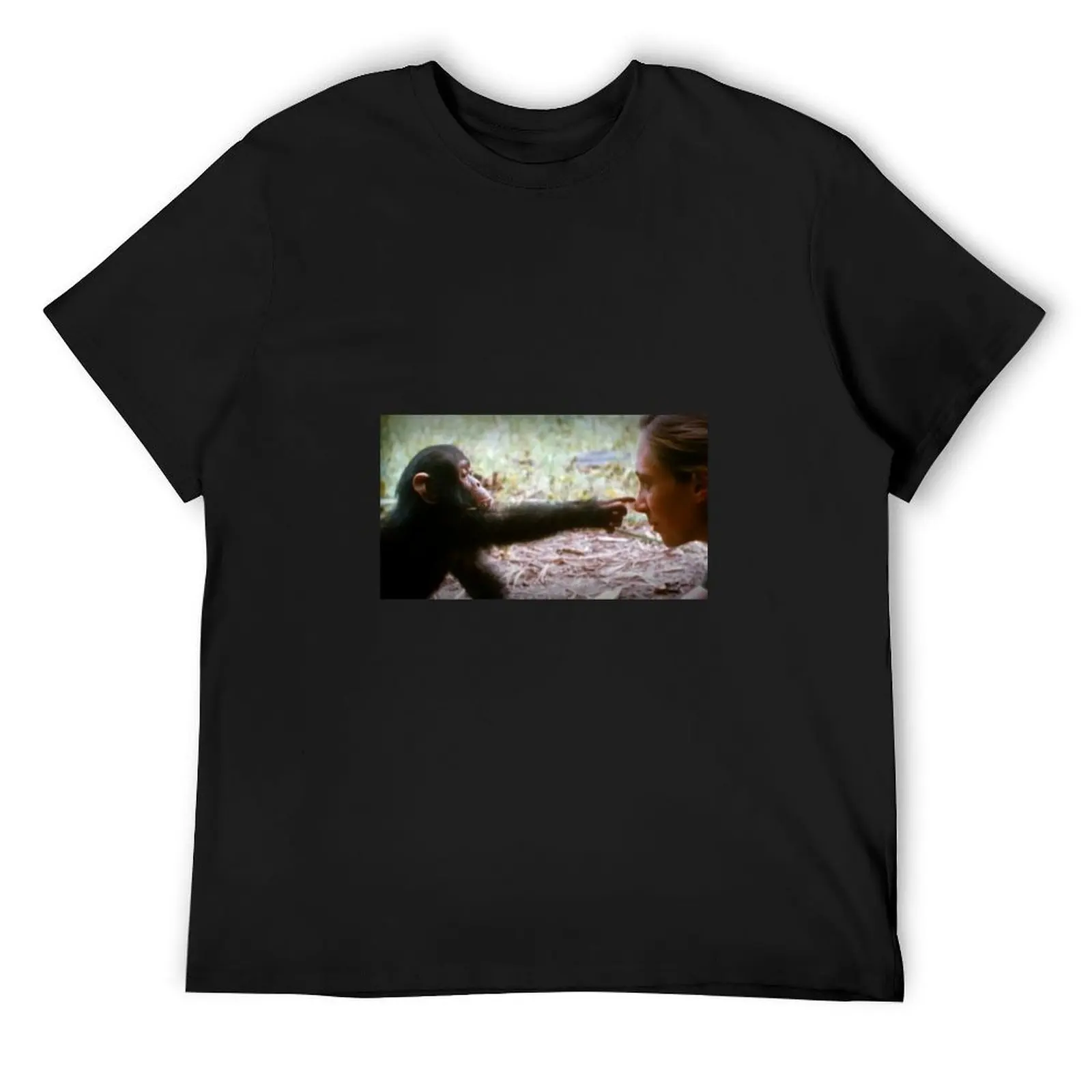 

jane goodall T-Shirt summer clothes anime figures quick drying plain t shirts men
