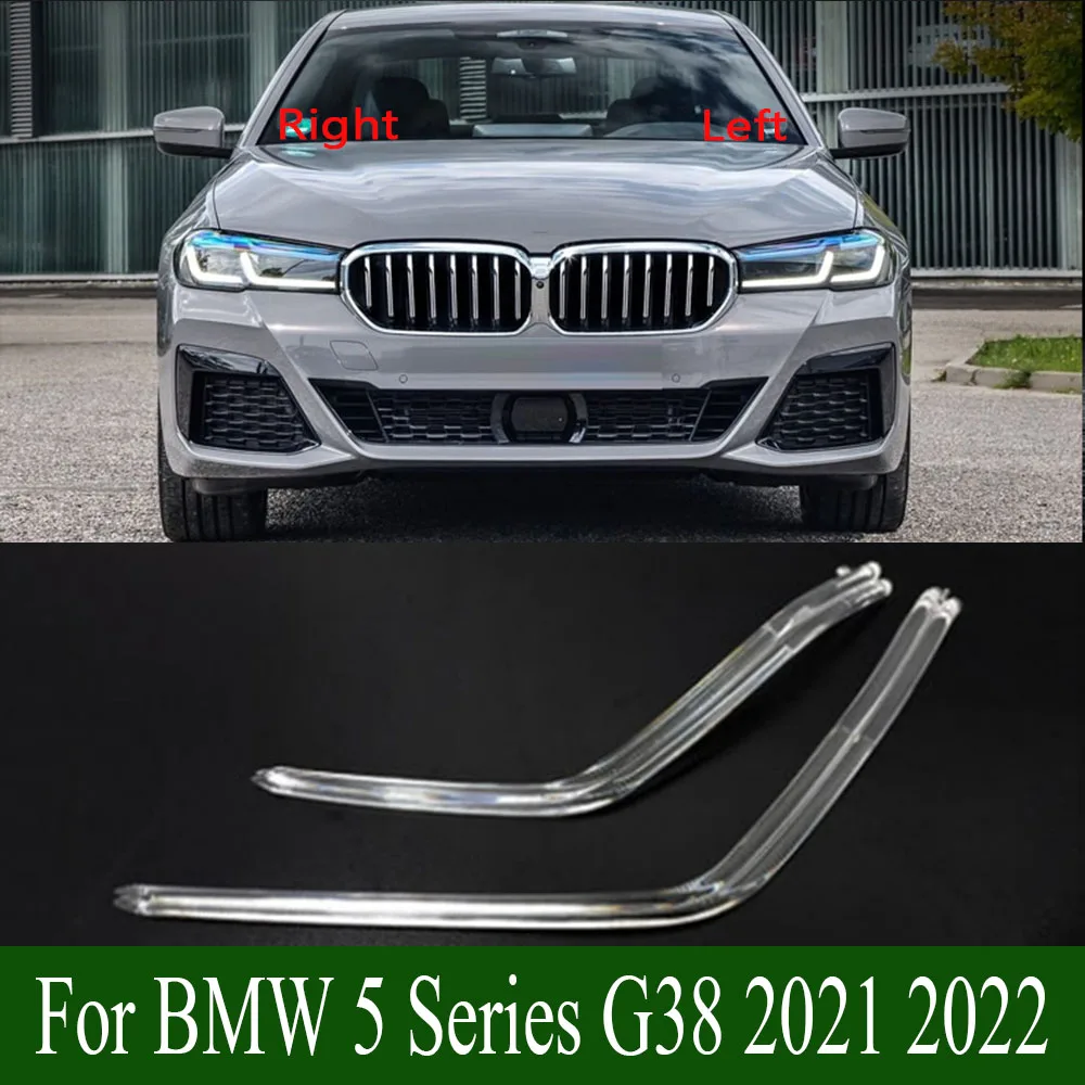 

DRL Headlight Light Guide Daytime Running Light Tube Daytime Running Lamp Bar Lamp Circle For BMW 5 Series G38 2021 2022 High
