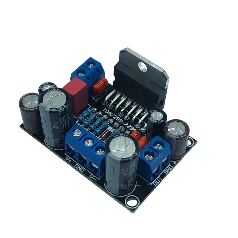 -MEOF 1 قطعة Tda7293/Tda7294 أحادية مكبر للصوت مجلس 100 واط قوة فائقة القطب الخلفي فائق واسعة إمدادات الطاقة المزدوج التيار المتناوب 12 فولت إلى 32 فولت